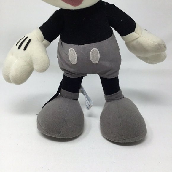 Mickey Mouse Fantasy Amuse SEGA 1999 Japan Disney Posable Plush Gray 12" - Picture 6 of 12